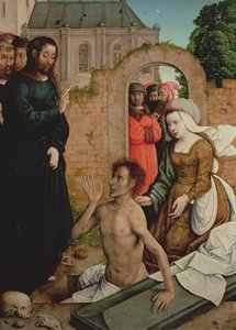 La Résurrection de Lazare - Juan de Flandes