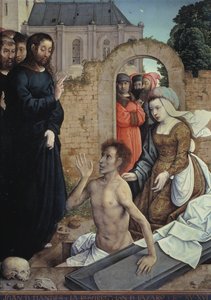 La Résurrection de Lazare - Juan de Flandes