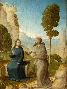 La Tentation du Christ, vers 1500/04 (huile sur panneau) - Juan de Flandes
