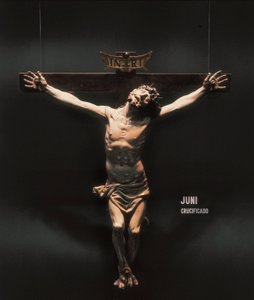 Crucifixion. Sculpture de Juan de Juni (1507-1577). Sculpture sur bois. - Juan de Juni