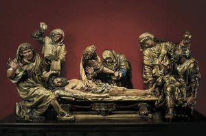 La mise au tombeau du Christ