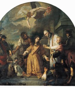 La dernière communion de Sainte Agathe (Ultima Comunion de Santa Agueda) - Juan de Sevilla Romero y Escalante