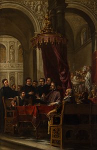 La Conversion et le Baptême de Saint Augustin par Saint Ambroise
