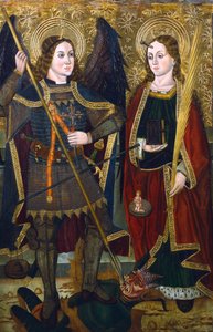 Saint Michel et Engracia, c1489-c1513 - Juan de la Abadia the Younger