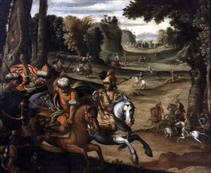 La Chasse au lion - Juan de la Corte