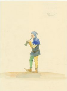 Ménestrel médiéval - Judith Dobie