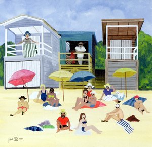 Cabanes de plage, 1991 - Judy Joel