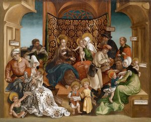 La Sainte Parenté - Jörg Breu the Younger