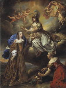 Allégorie de la reine Hedvig Eleonora en Minerve, 1654