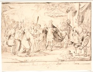 Christian Ier acclamé roi de Suède, mai 1458 - Jürgen Ovens