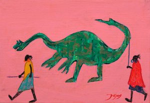 Promenade sur les traces des dinosaures primitifs