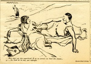 Candide, Satirique en N & B
