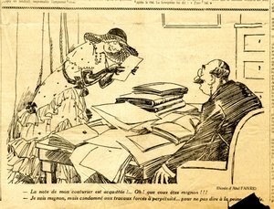 Candide, Satirique en N & B