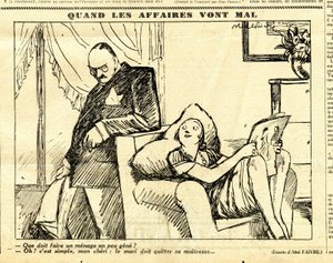 Candide, Satirique en N & B - Jules Abel Faivre
