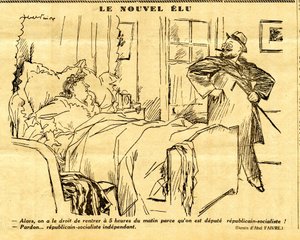 Candide, Satirique en N & B - Jules Abel Faivre