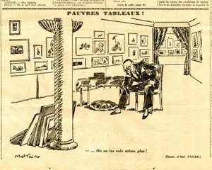 Candide, Satirique en N & B - Jules Abel Faivre