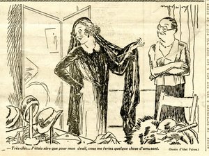 Candide, Satirique en N & B - Jules Abel Faivre