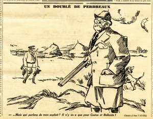 Candide, satirique en N & B - Jules Abel Faivre