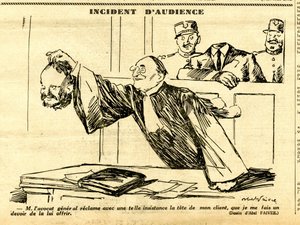 Candide, satirique en N & B - Jules Abel Faivre