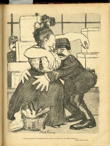 Illustration par Abel Faivre dans Le Rire - Jules Abel Faivre