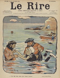 Illustration pour Le Rire - Jules Abel Faivre