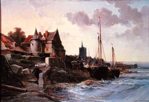 Souvenir de Douarnenez - Jules Achille Noel