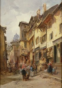 Scène de rue, nord de la France