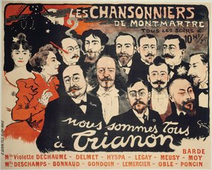 Les Chansonniers de Montmartre, c. 1890