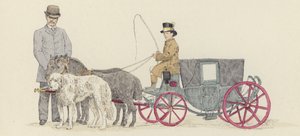 Carrosse des nains - Jules Arsene (after) Garnier