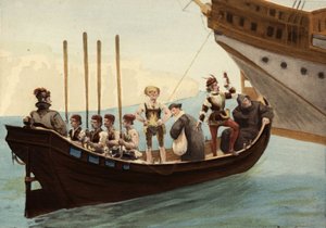 Bateau dans le port de l