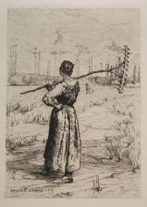 Retour des champs, 19ème siècle - Jules Bastien Lepage