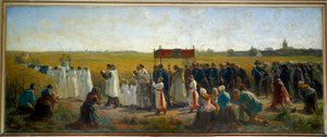 La bénédiction des blés en Artois - Jules Breton