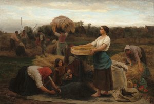 Récolte de colza - Jules Breton