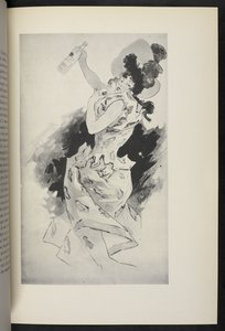 Une danseuse. Jules Chéret. Paris : Maurice Le Garrec - Jules Cheret