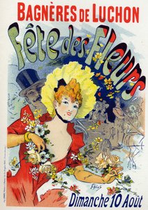 Fête des fleurs à Bagnères-de-Luchon - Jules Cheret