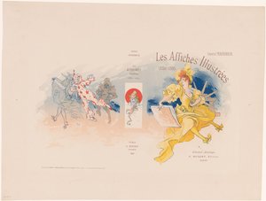 Couverture pour Les Affiches Illustrées par Ernest Maindron