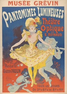 Pantomimes lumineuses, 1892 - Jules Cheret