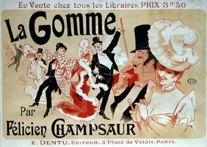 Affiche publicitaire pour le roman 