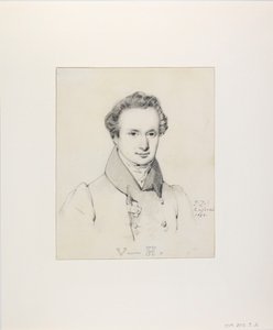 Portrait de Victor Hugo - Jules Claude Ziegler