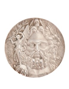 Médaille olympique de première place, Athènes 1896