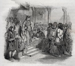 Ermengarde de Hesbaye (778-818) a fait condamner à mort Bernard d