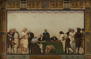Esquisse pour la mairie du 20e arrondissement : Naissance, patrie, devoir, droits - Jules Didier