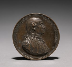 Médaille : John Paul Jones, avers