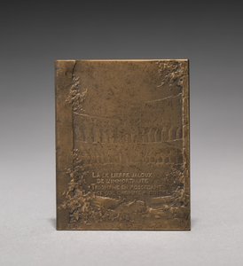 Revers de médaillon - Jules Dupré