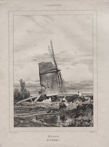 Moulin en Sologne, France, 1835 - Jules Dupré