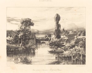 Vue prise à Alençon - Jules Dupré