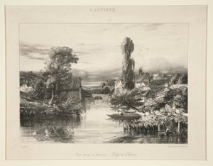 Vue prise à Alençon - Jules Dupré