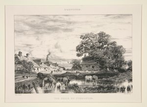 Vue prise en Normandie; de L - Jules Dupré