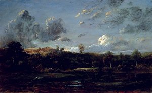 Dans les Landes, vers 1841 - Jules Dupré