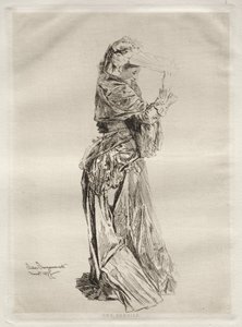 Une Génoise, 1877 - Jules Ferdinand Jacquemart